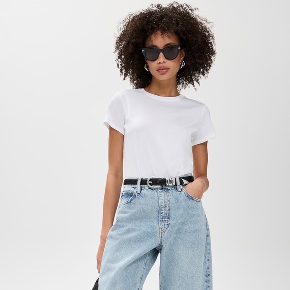Frame Denim Tops - FRAME The Baby Tee – Size Medium